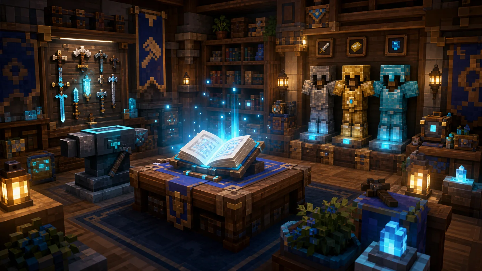 Minecraft Gear And Enchanting Route: Diamond, Netherite, Mending, And XP Planning